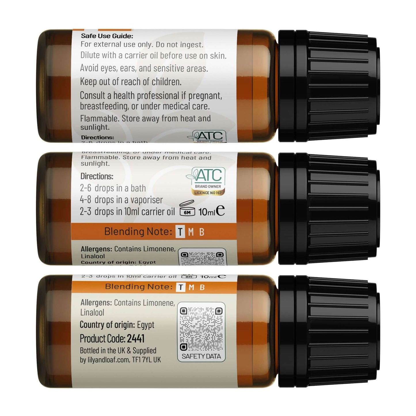 Bitter Orange Organic Essential Oil