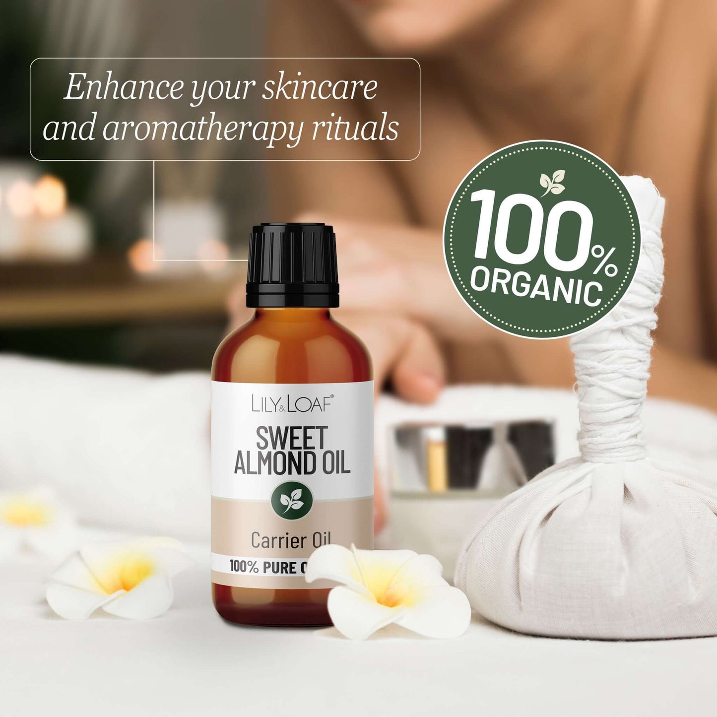Sweet Almond Organic Carrier Oil