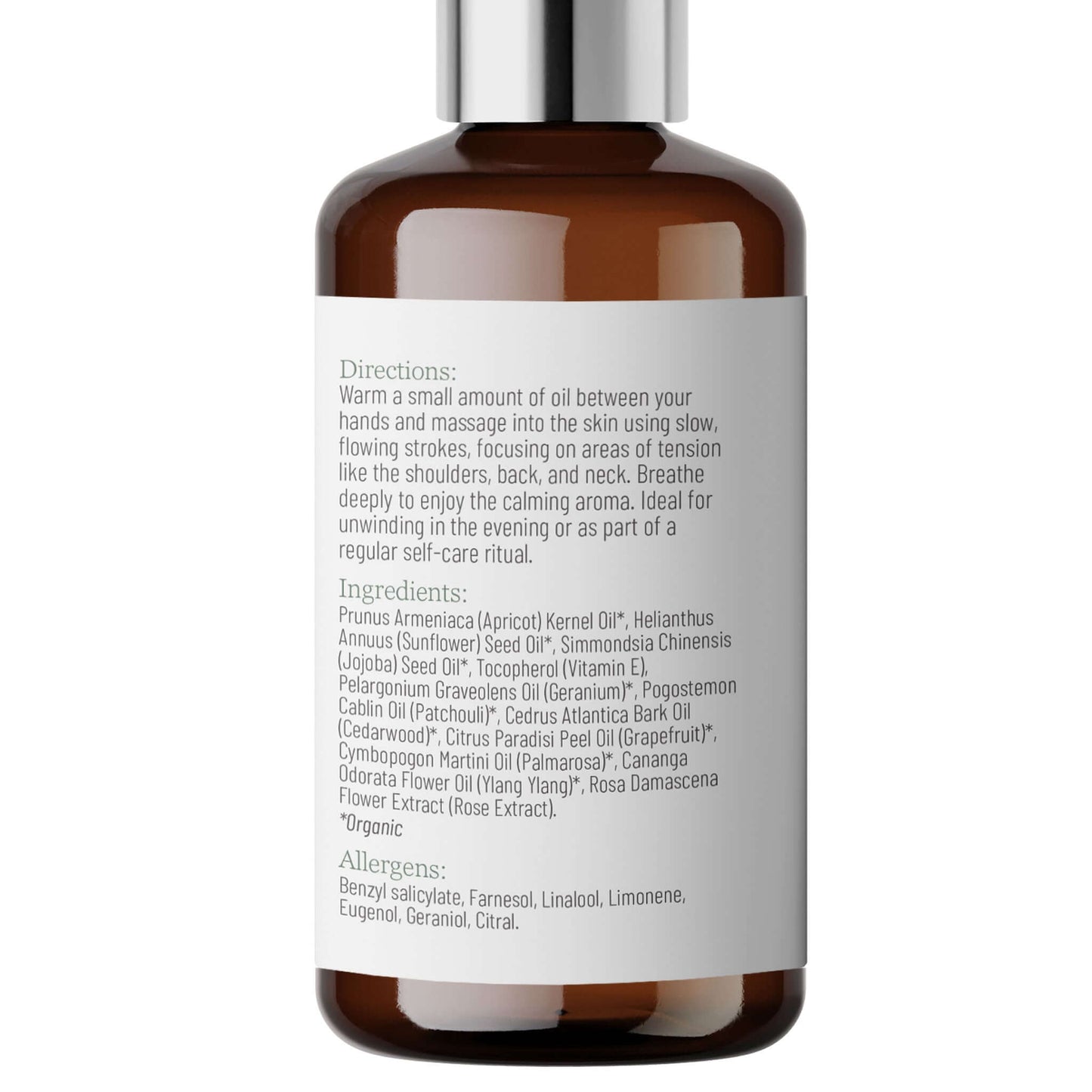 Relax Massage Oil