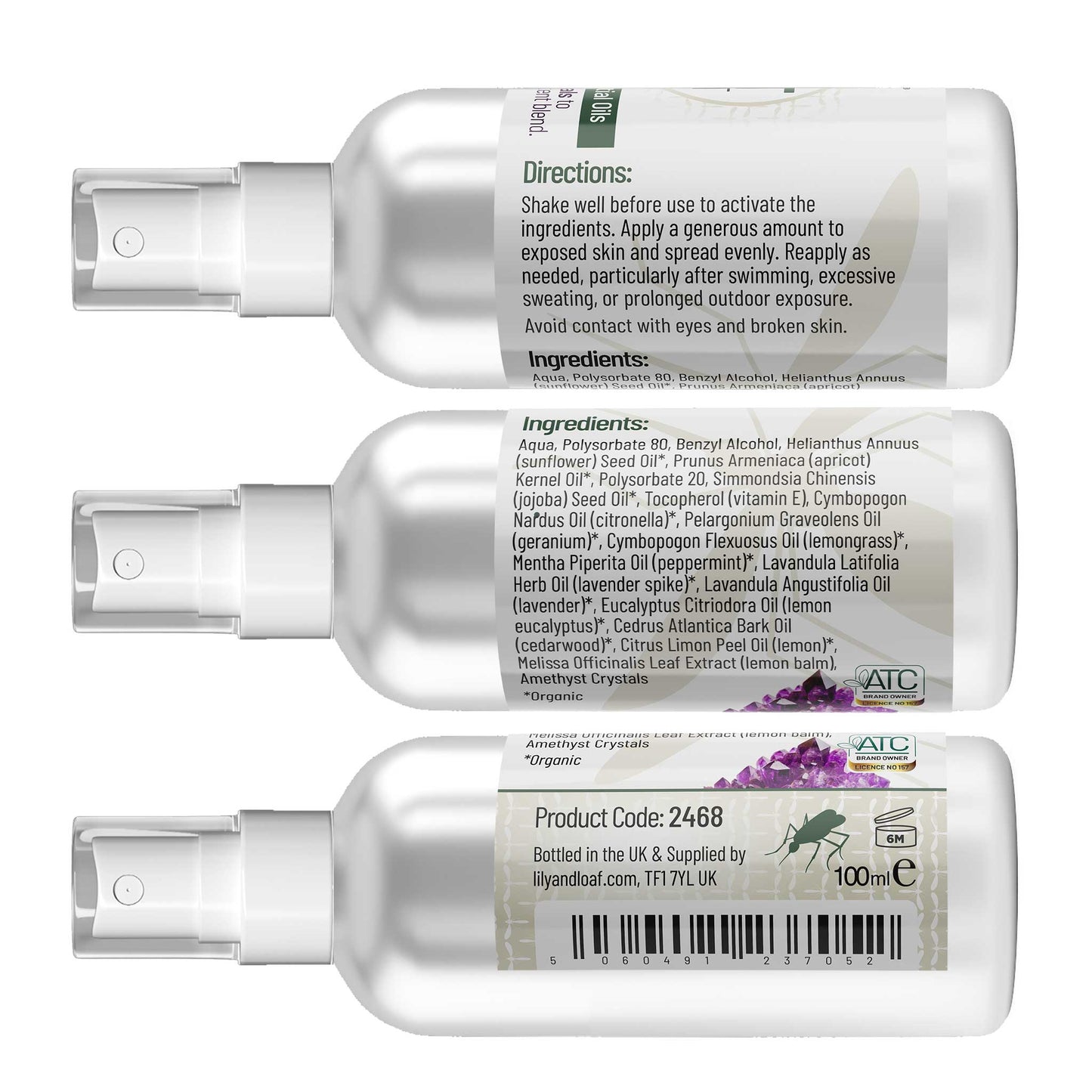 Natural Insect Repellent Spray