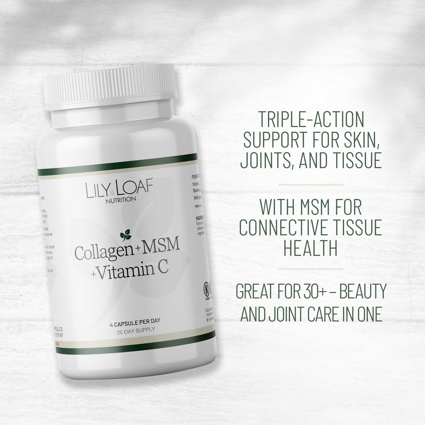 Collagen + MSM + Vit C