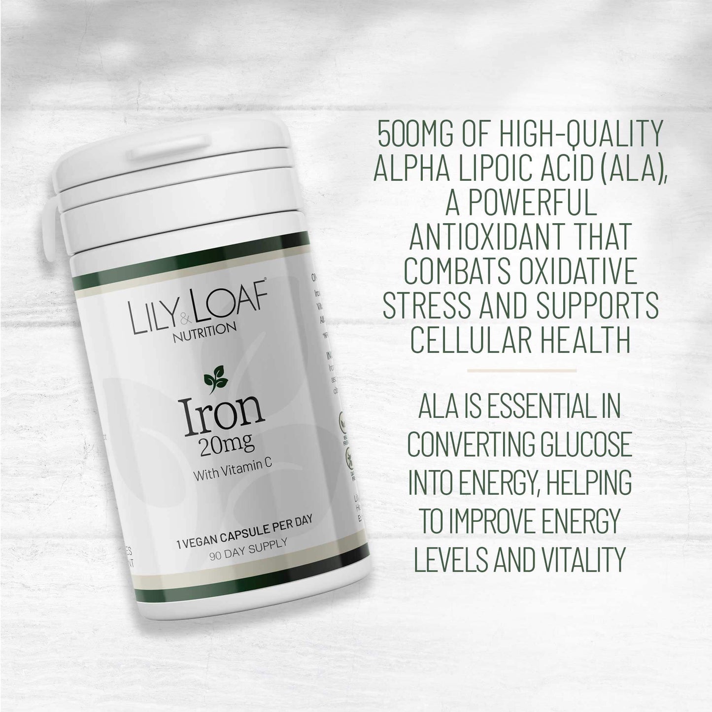 Iron 20mg with Vitamin C