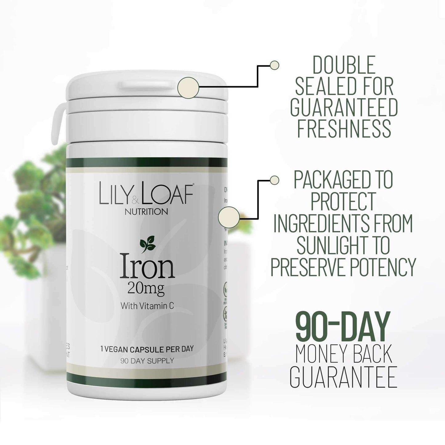 Iron 20mg with Vitamin C