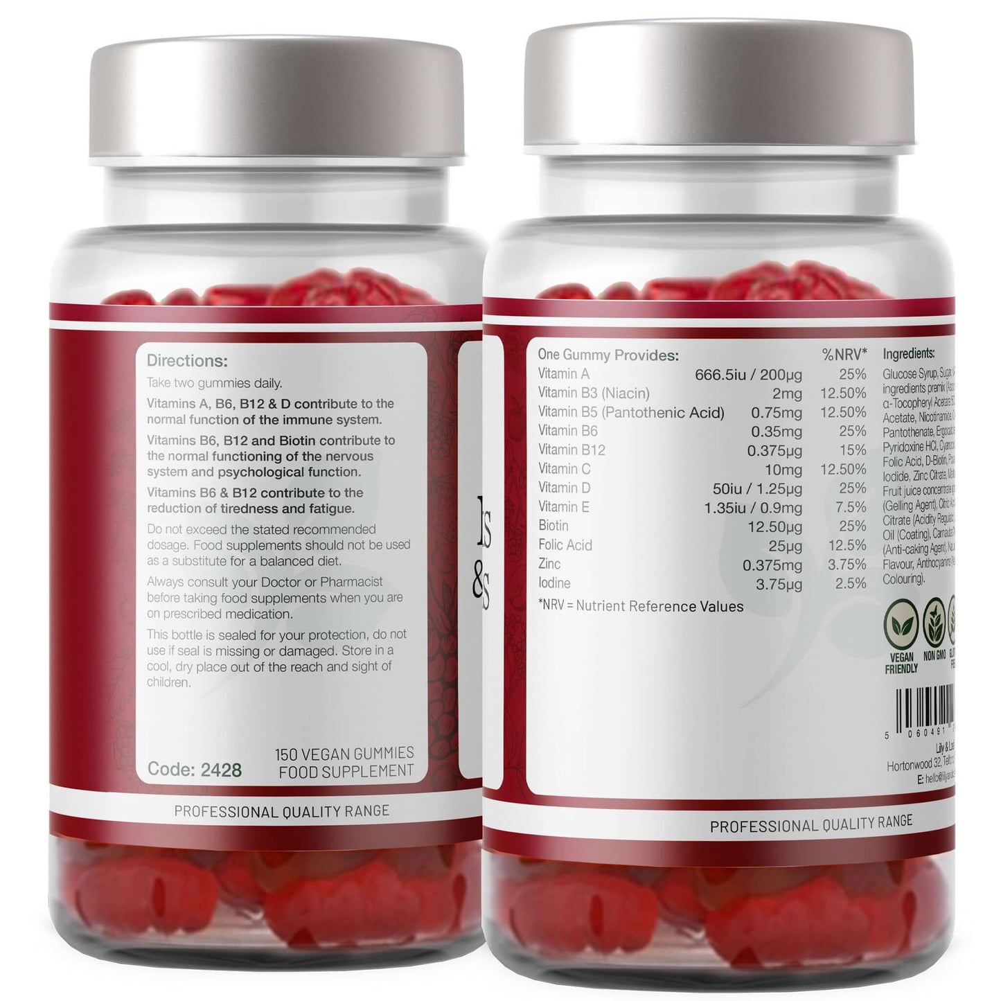 Multi-Vits & Mineral Gummies
