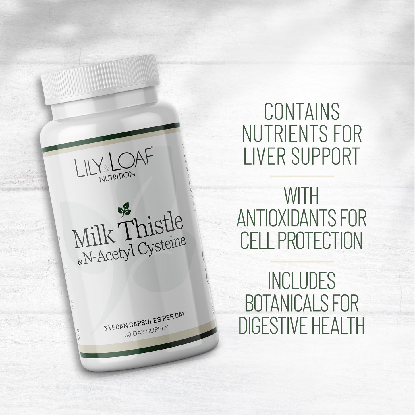 Milk Thistle & N-Acetyl Cysteine