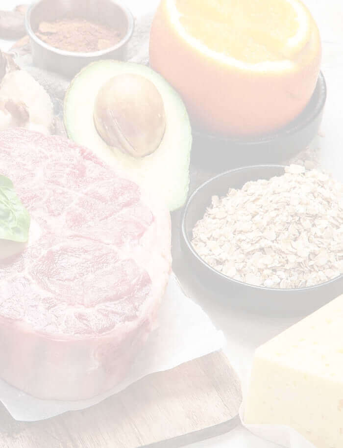 Mineral Rich foods on a table