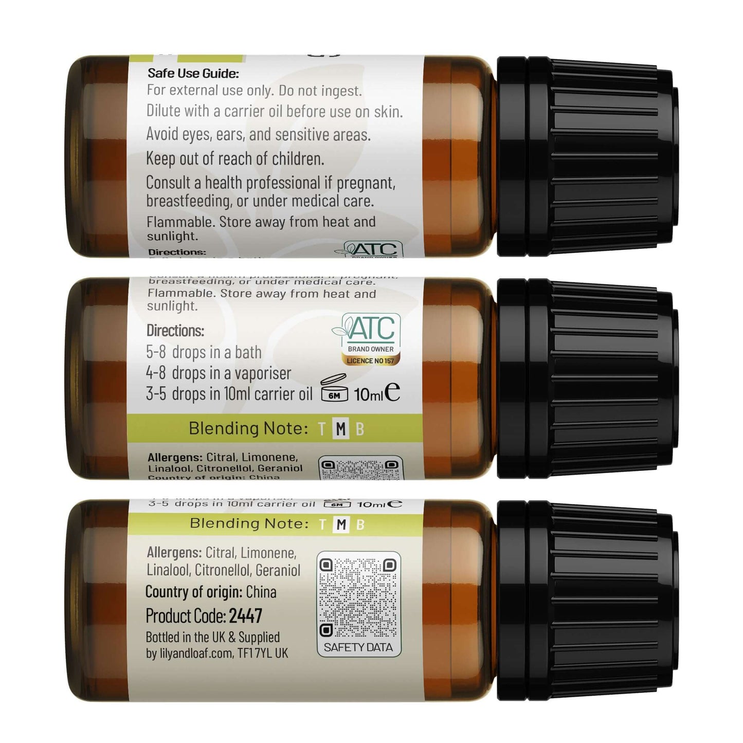 May Chang Organic Essential Oil