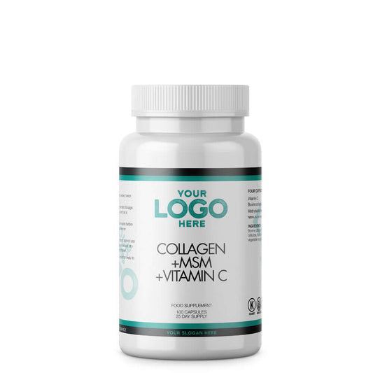 Private Label Collagen + MSM + Vit C
