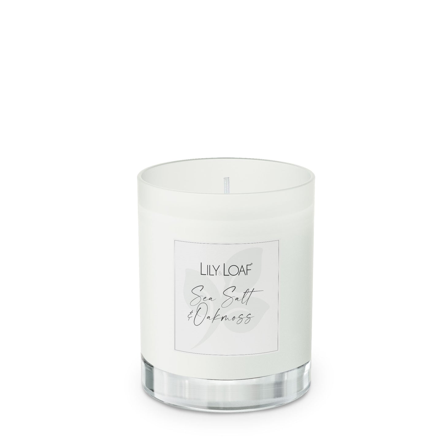 Sea Salt & Oakmoss Soy Wax Candle front