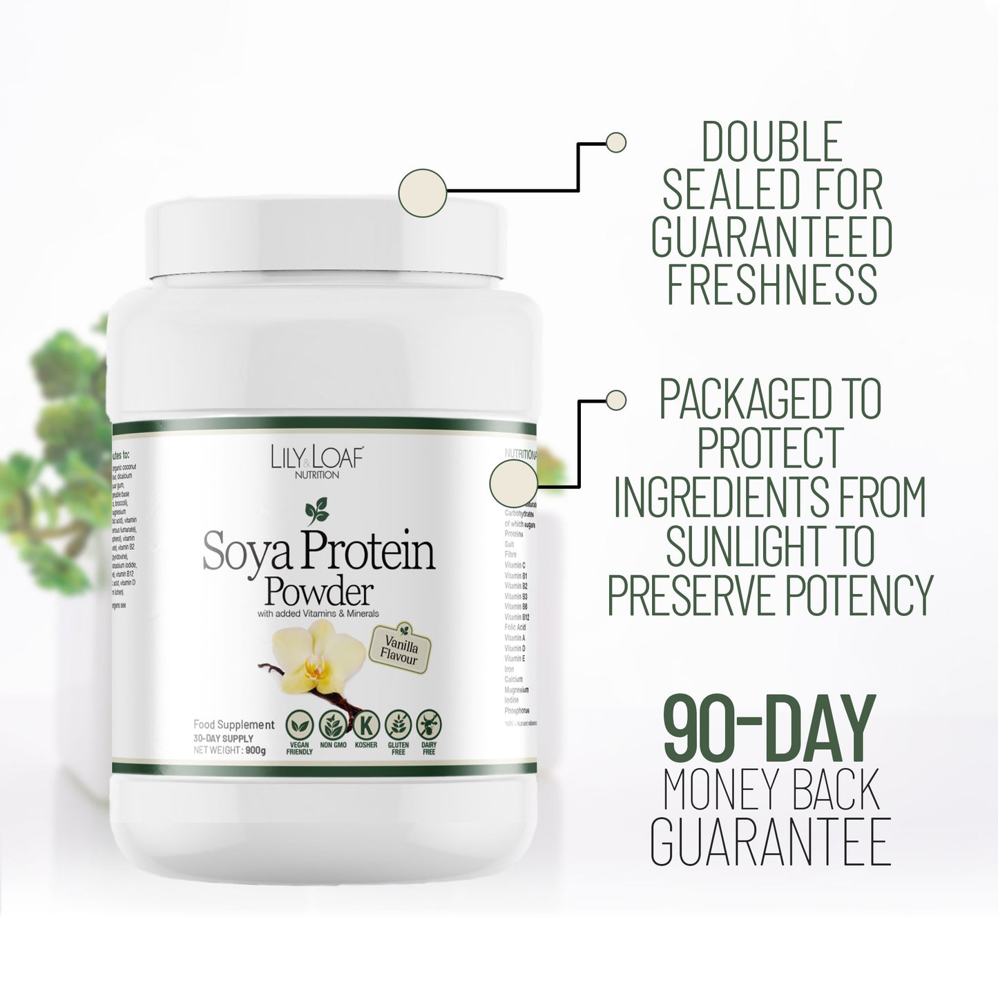 Soya Protein+ With Vitamins & Minerals