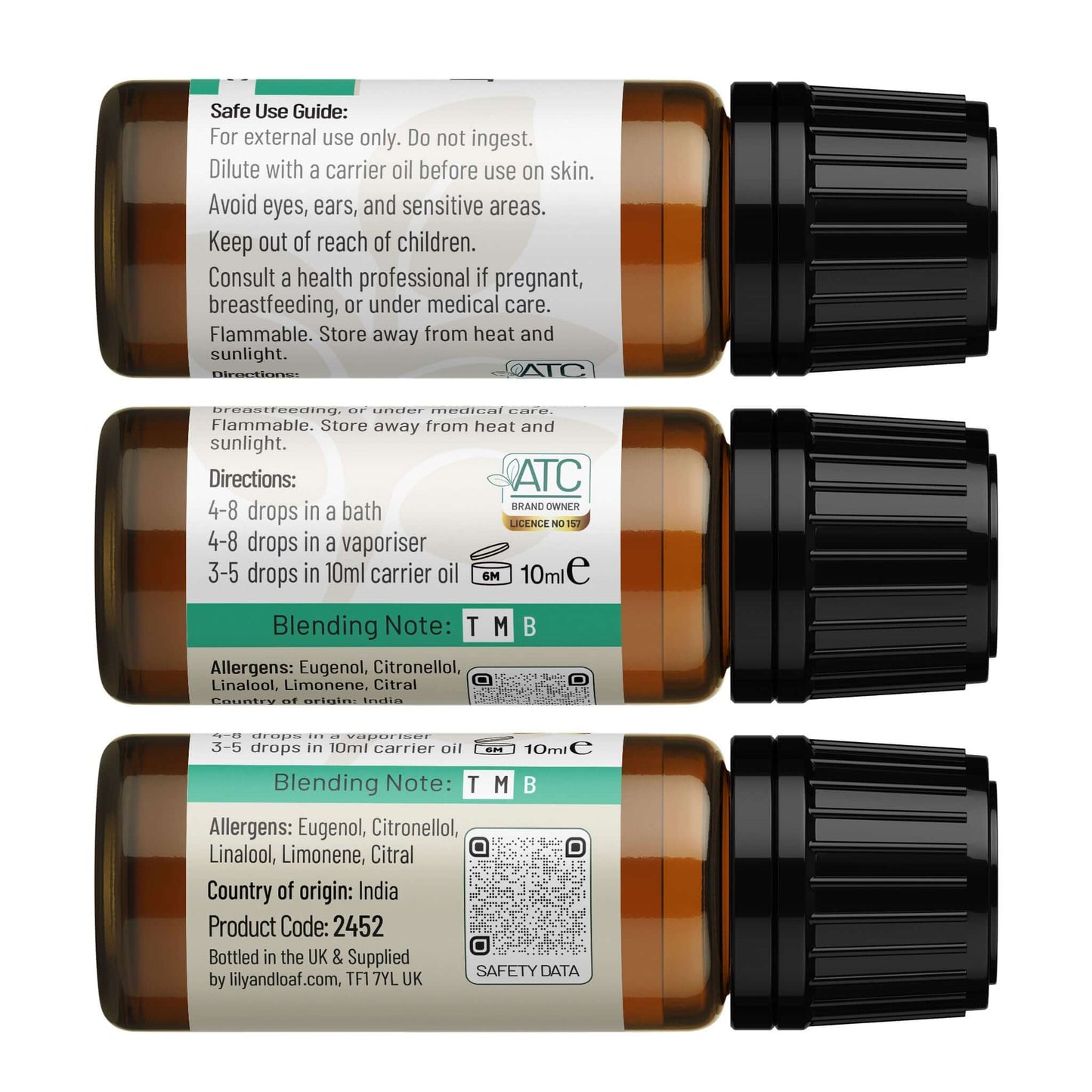 Spearmint Organic Essential Oil