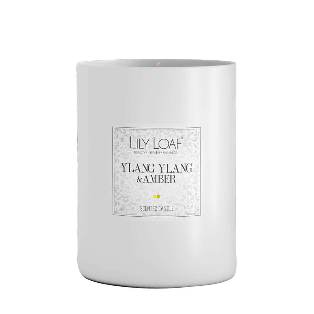 Ylang Ylang & Amber Soy Wax Candle front