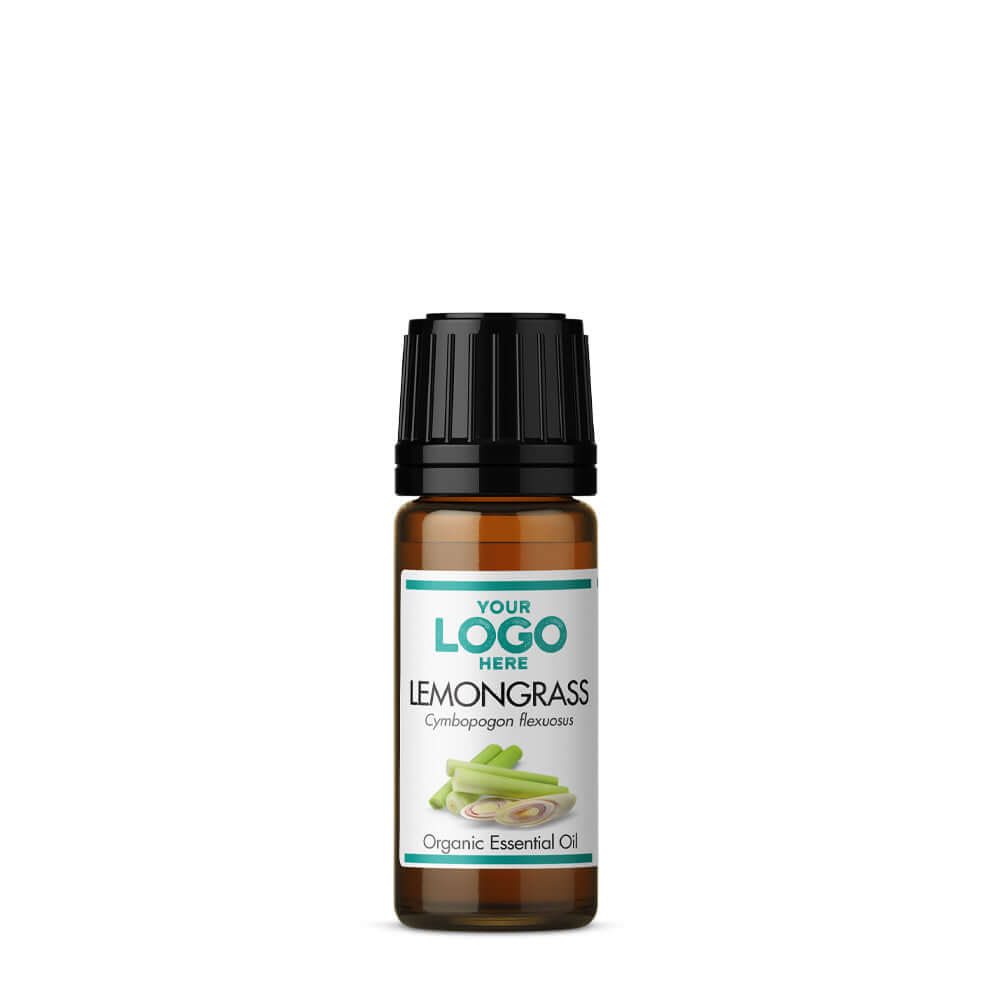 Private Label Lemongrass Organic Essential Oil - Front