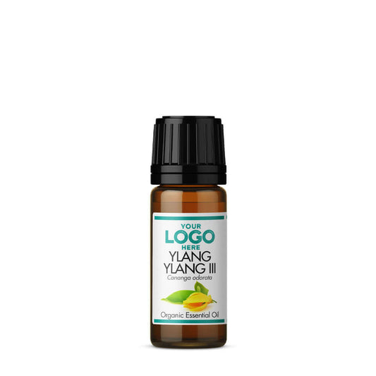 Private Label Ylang Ylang III Organic Essential Oil - Front