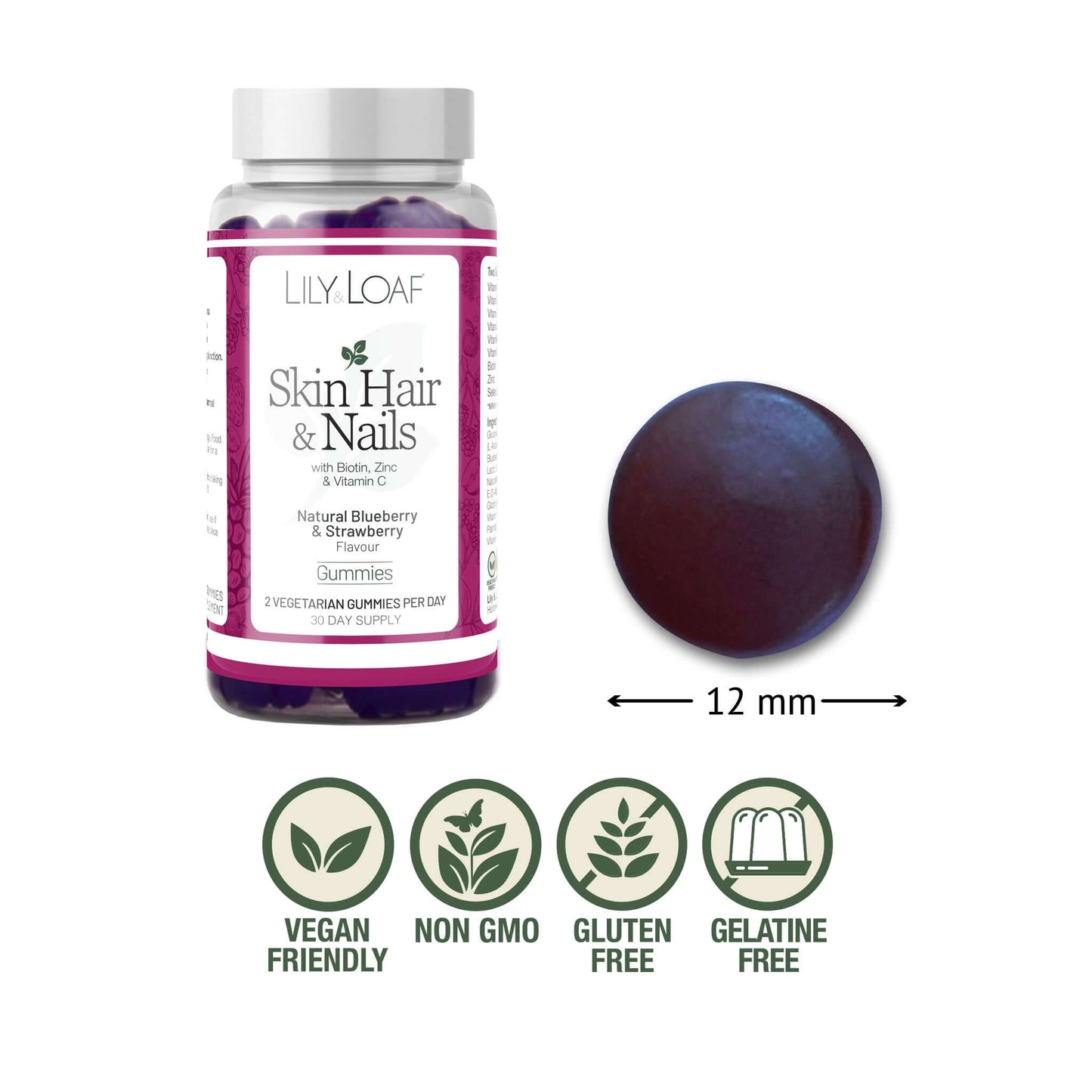 Skin, Hair & Nail Gummies