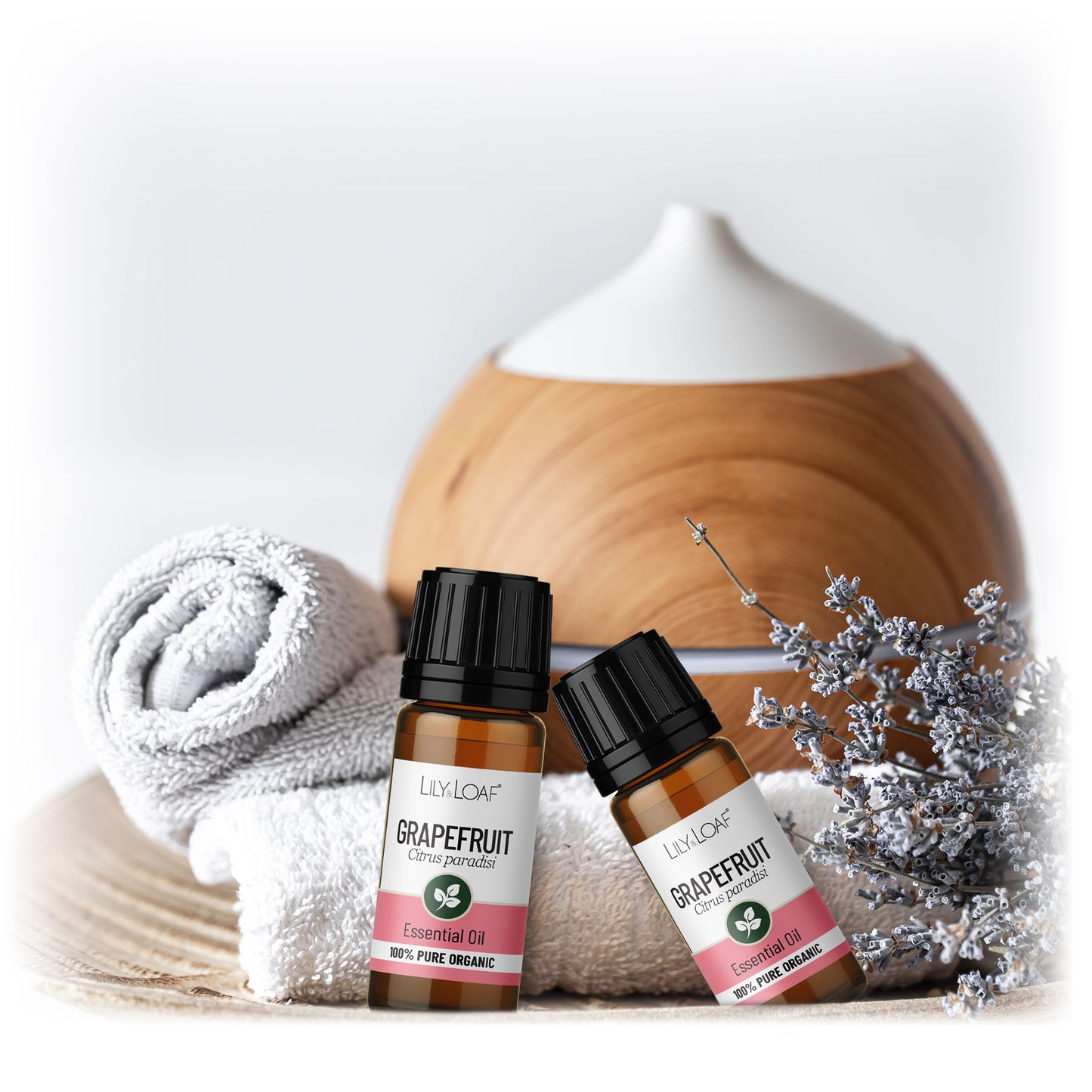Lily and Loaf - Grapefruit Organic Essential Oil (10ml) - Essential Oil