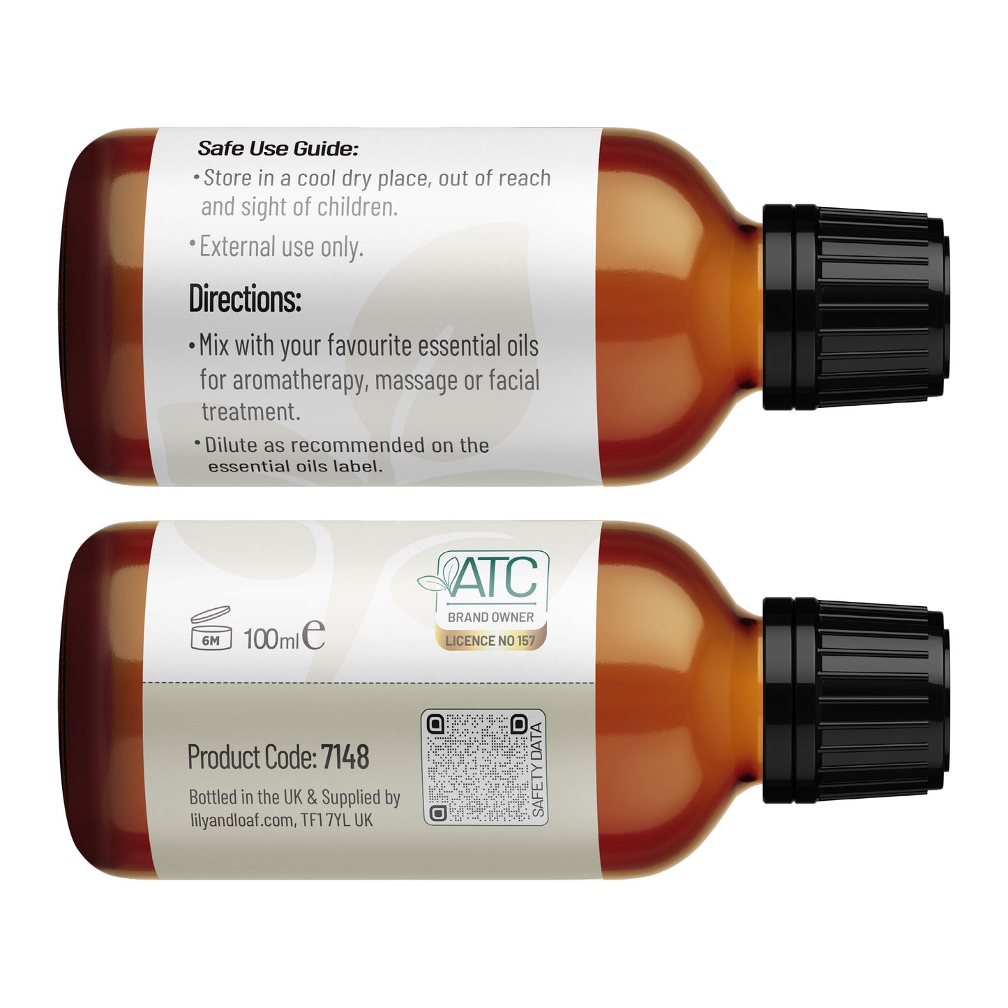 Lily and Loaf - Grapeseed Organic Carrier Oil 50ml - Carrier Oil
