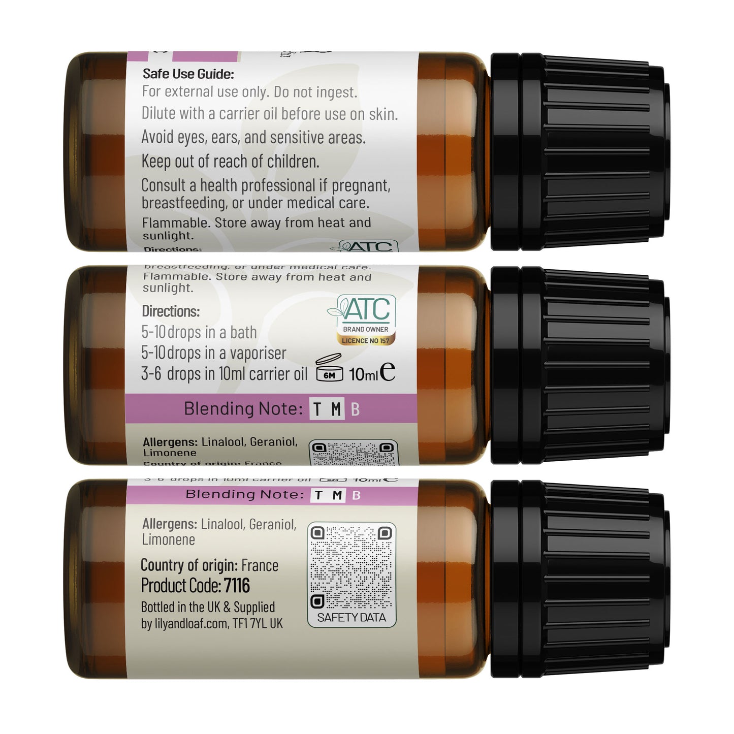 Lily & Loaf - Lavender 10ml (Organic) - Essential Oil