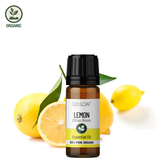 Lily and Loaf - Lemon Organic Essential Oil (10ml) - Essential Oil