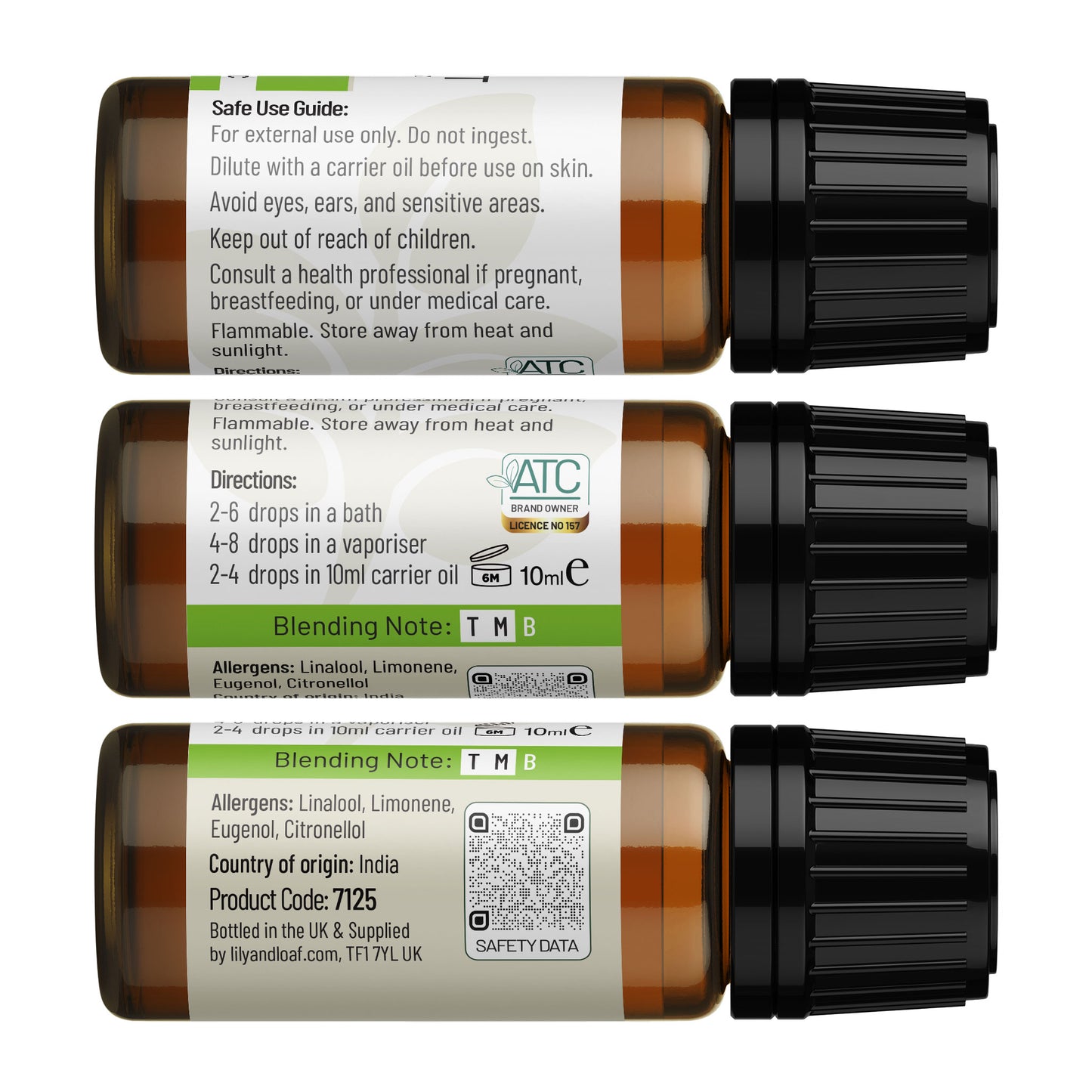 Lily & Loaf - Peppermint 10ml (Organic) - Essential Oil