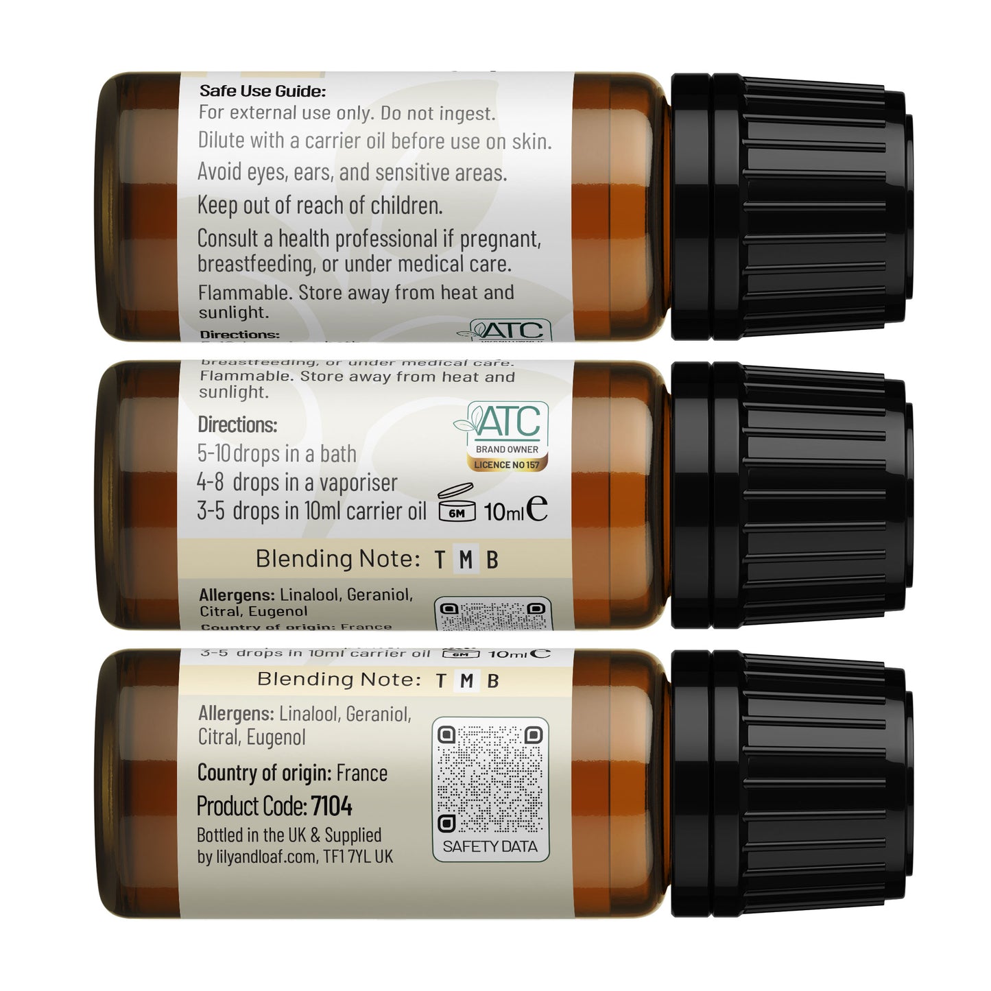 Lily & Loaf - Roman Chamomile 10ml (Organic) - Essential Oil