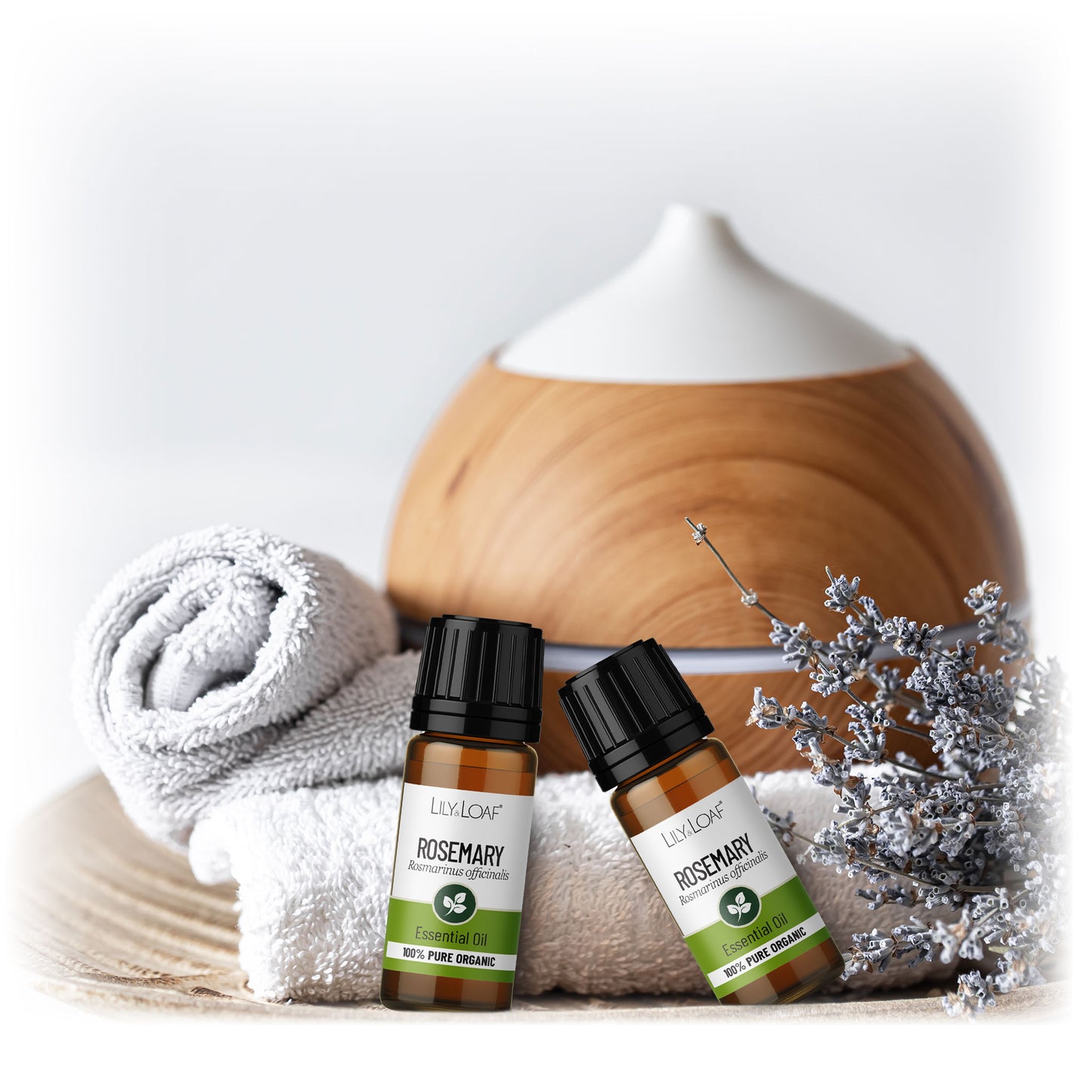 Lily & Loaf - Rosemary 10ml (Organic) - Essential Oil