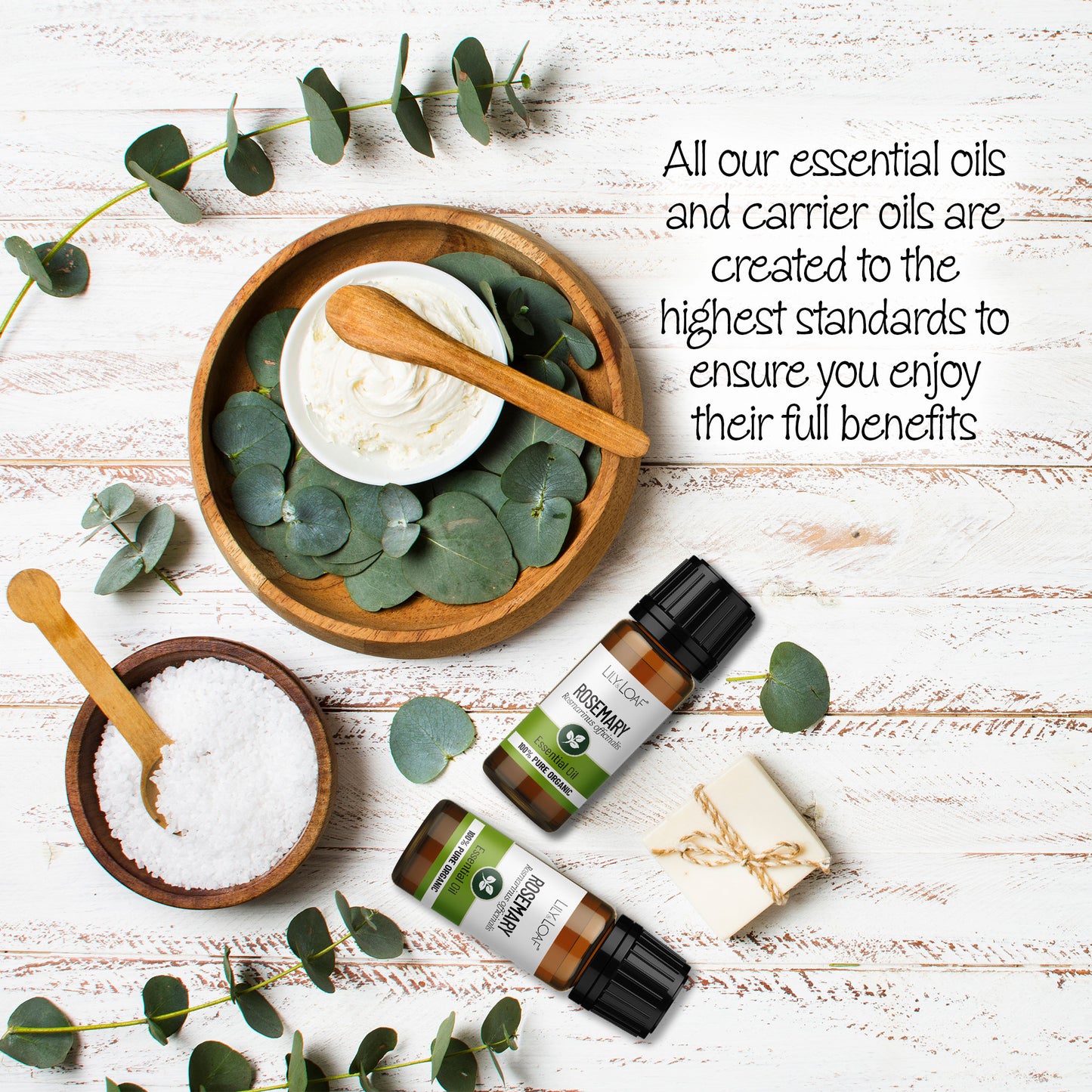Lily & Loaf - Rosemary 10ml (Organic) - Essential Oil