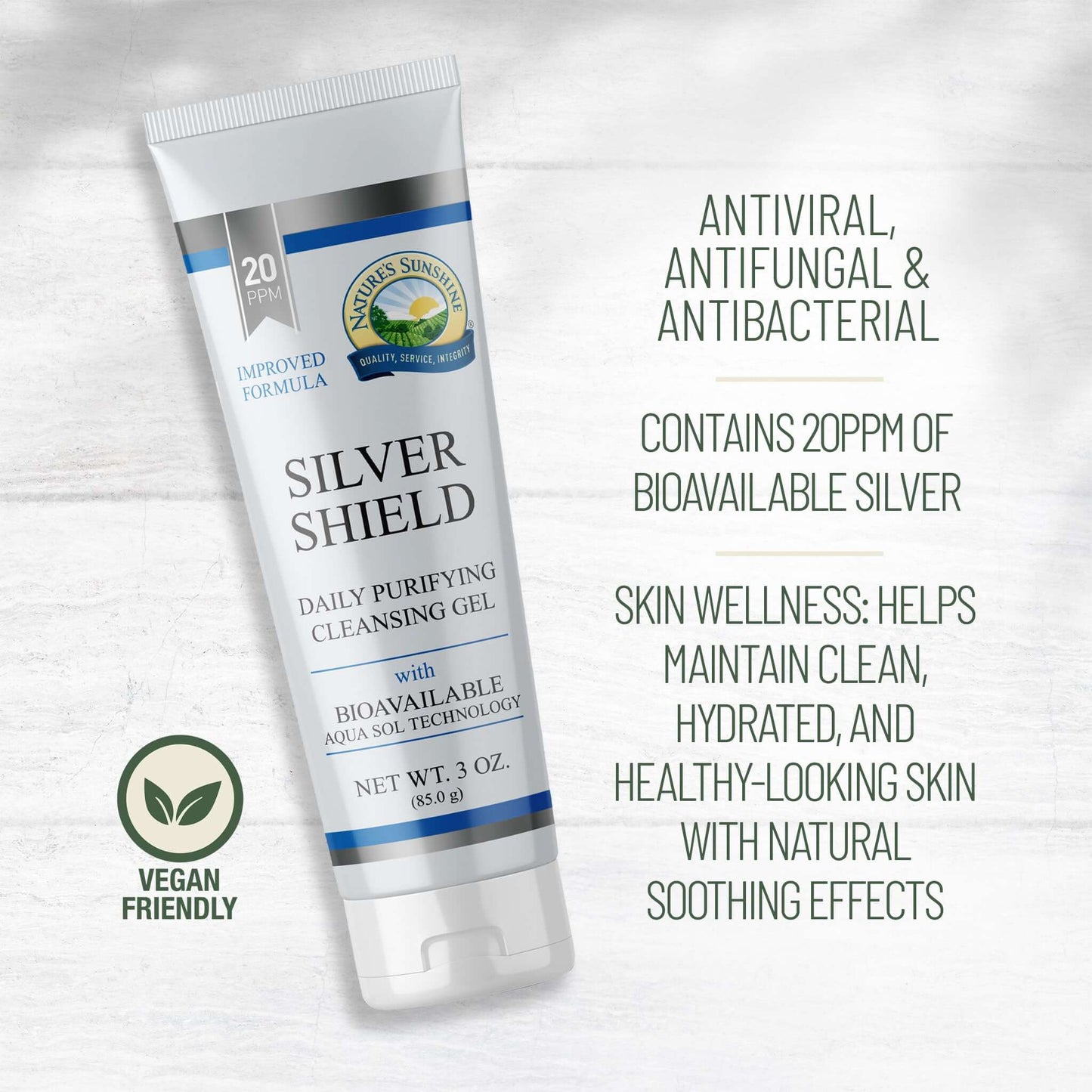 Natures Sunshine - Silver Shield Gel® (85g) - Gel