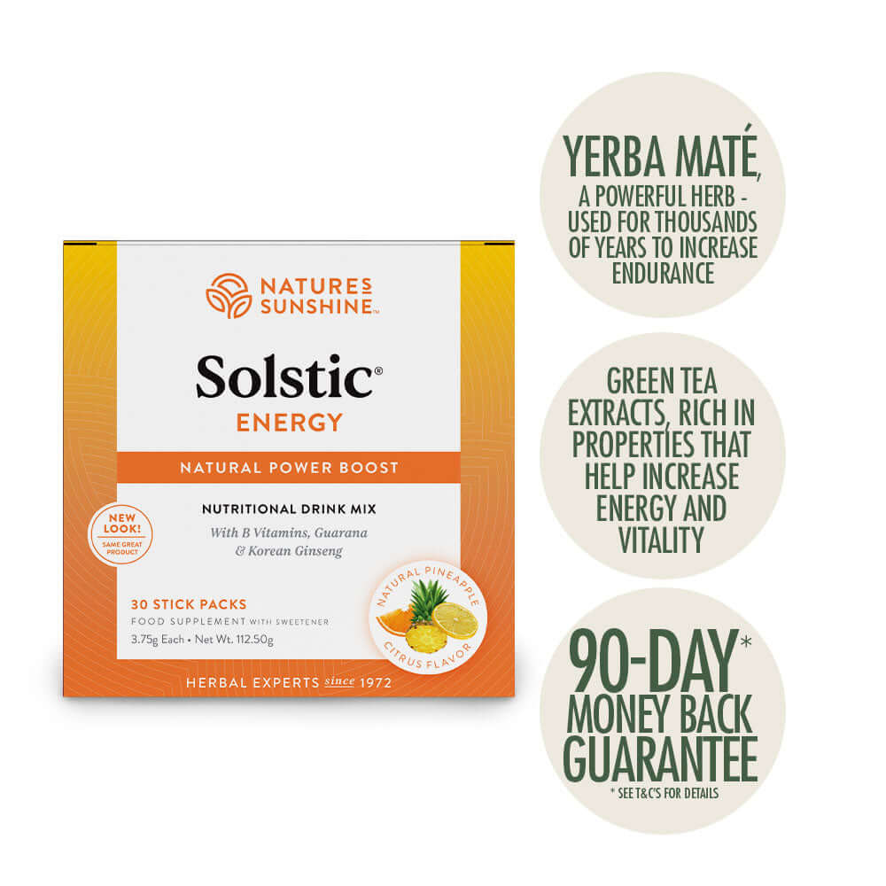 Nature’s Sunshine - Solstic® Energy - Facts and benefits