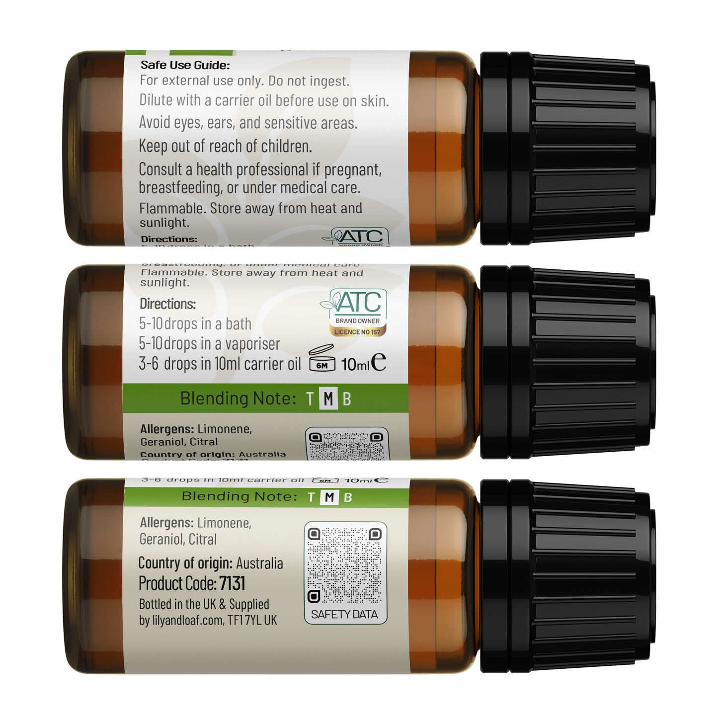 Lily & Loaf - Tea Tree 10ml (Organic) - Essential Oil
