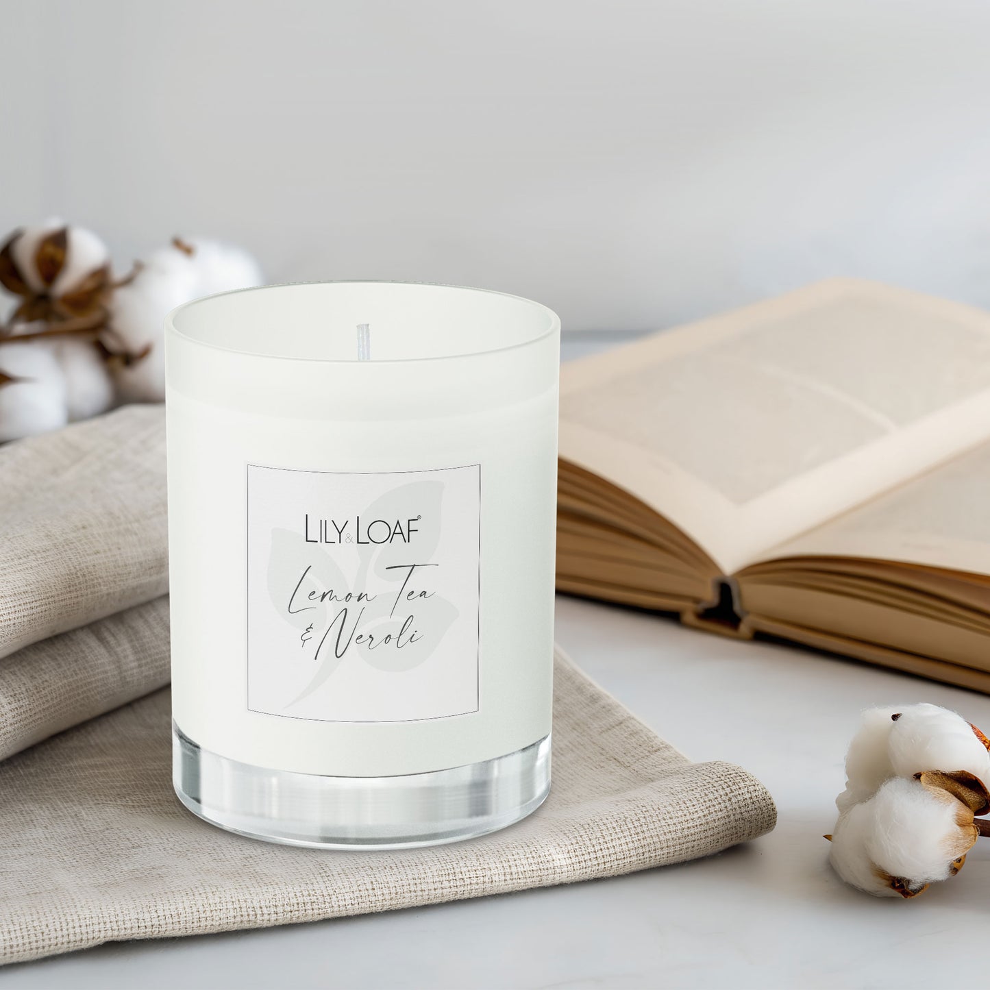 Lemon Tea & Neroli Soy Wax Candle