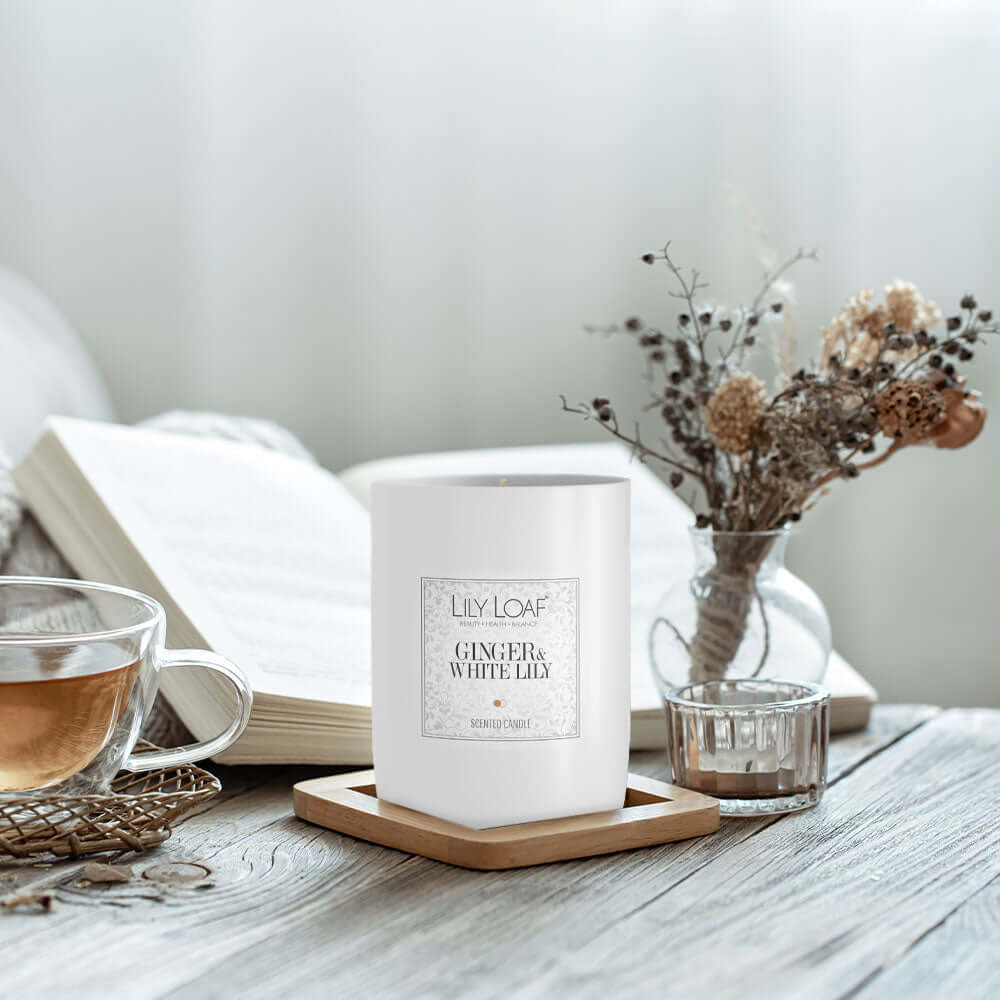 white lily candles Ginger & White Lily Candle | Soy Wax