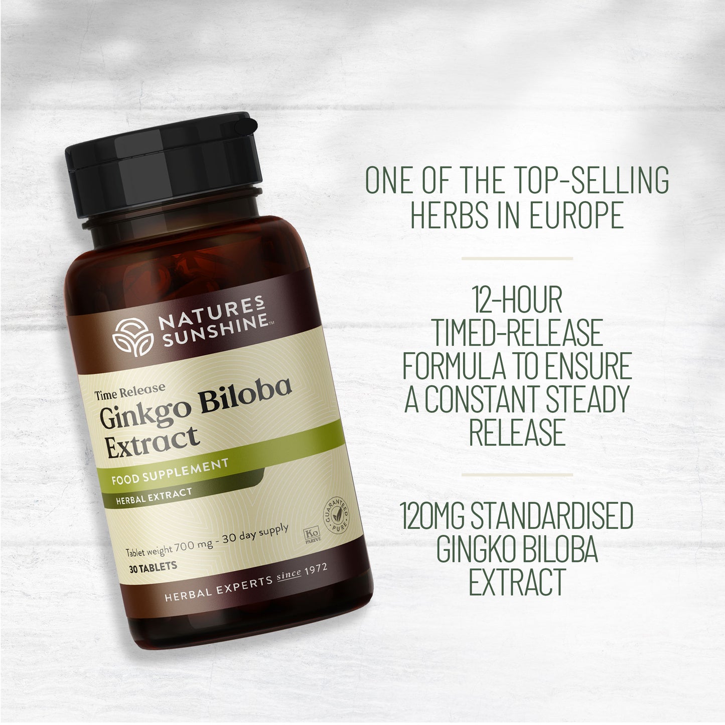 Ginkgo Biloba Extract - Timed Release