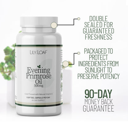 Evening Primrose Oil 500mg with Natural Vitamin E