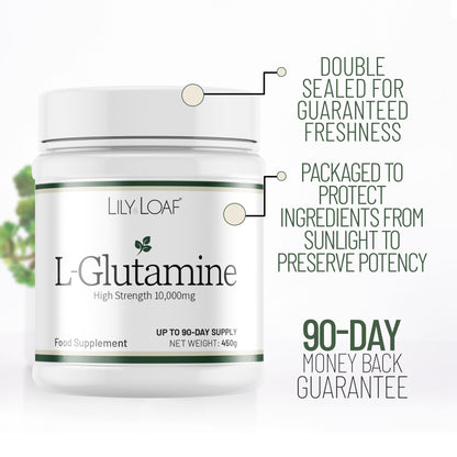 L-Glutamine 10,000mg (High Strength)