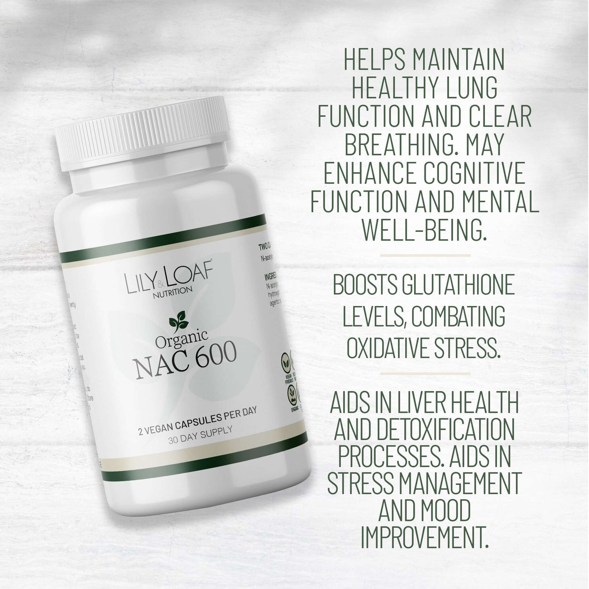 glutathione n ace Amino acids Supplement Capsules Support Bright Skin,Immune & Lung Health Vegan once absorbed and inside the cells it is removed SHIZAM 600mg NAC 2000 FU