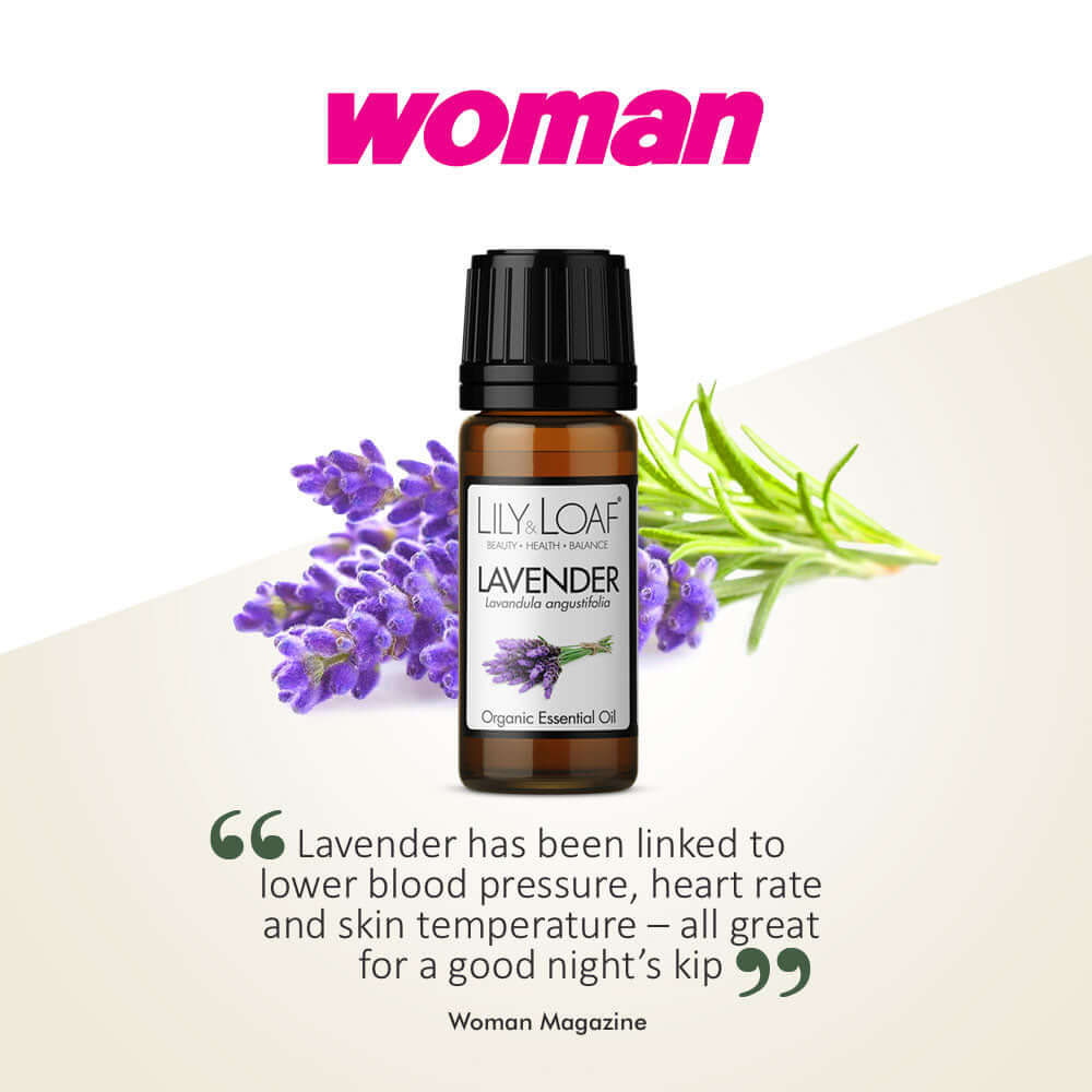 Organic Lavender Essential Oil  Woman Magazine for health benefits.