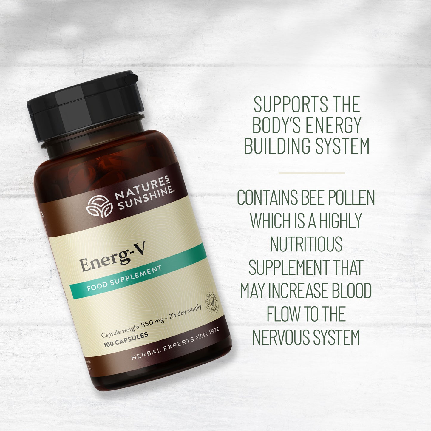 Energ-V with Bee Pollen