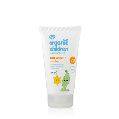 Organic Children's Scent Free Sun Cream SPF30