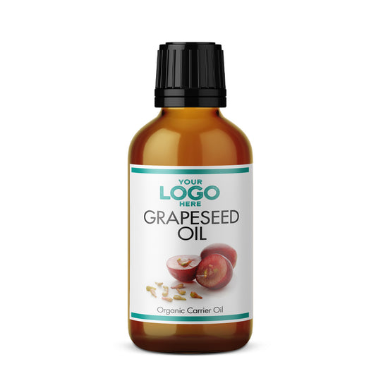 Private Label Grapeseed Organic Carrier Oil - Front