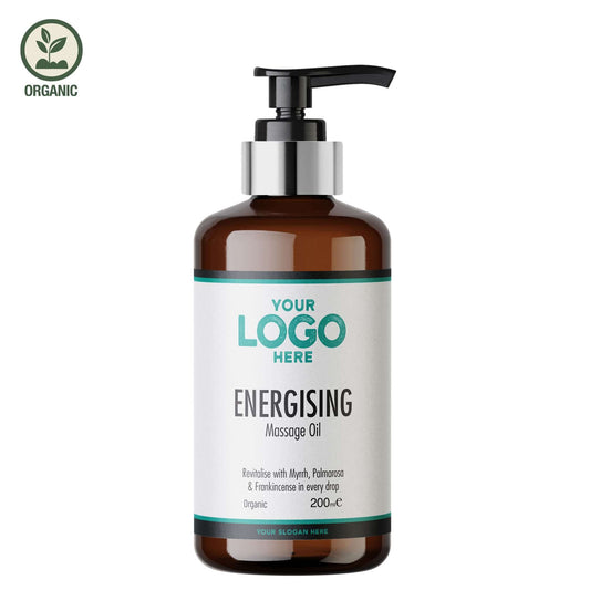 Private Label Energising Massage Oil