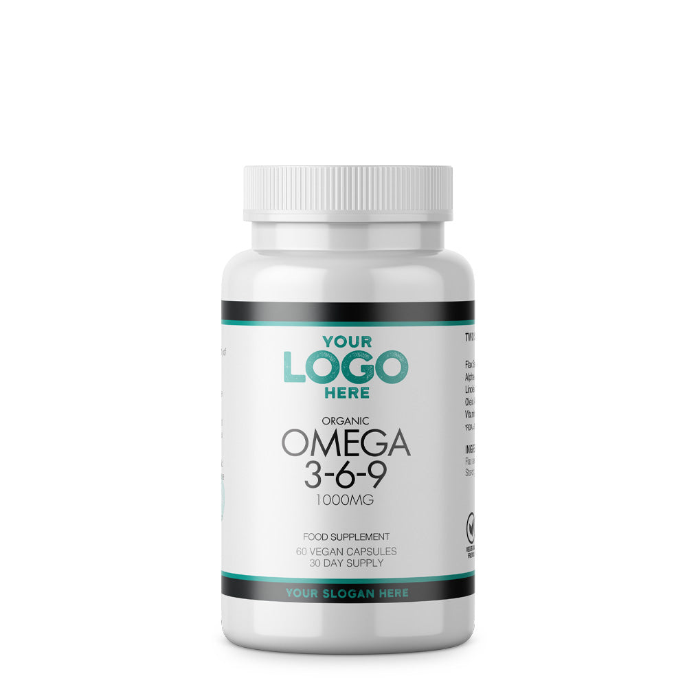 Private Label Omega 3-6-9 1000mg - Front