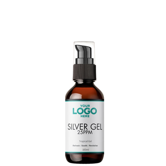 Private Label Colloidal Silver Gel 25 PPM