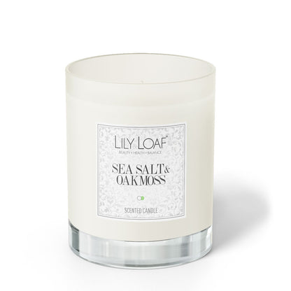 Sea Salt & Oakmoss Soy Wax Candle front