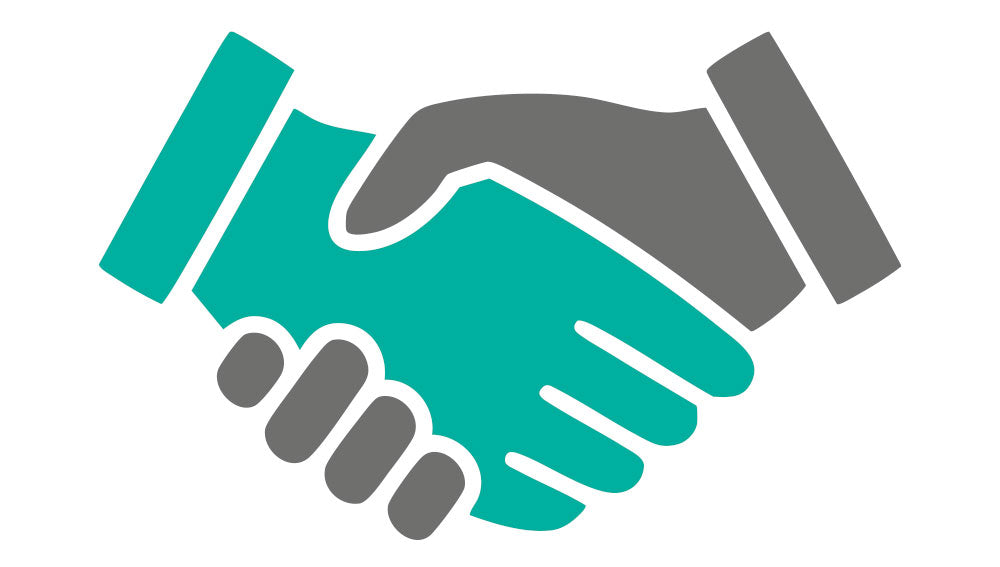 Icon image of two people shaking hands