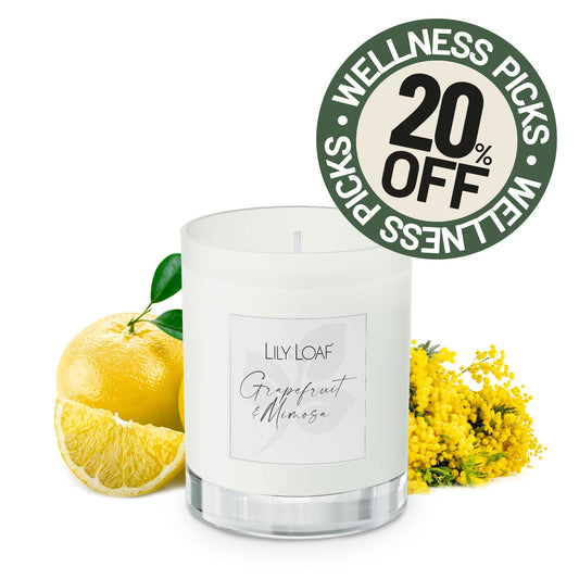 Grapefruit & Mimosa Soy Wax Candle
