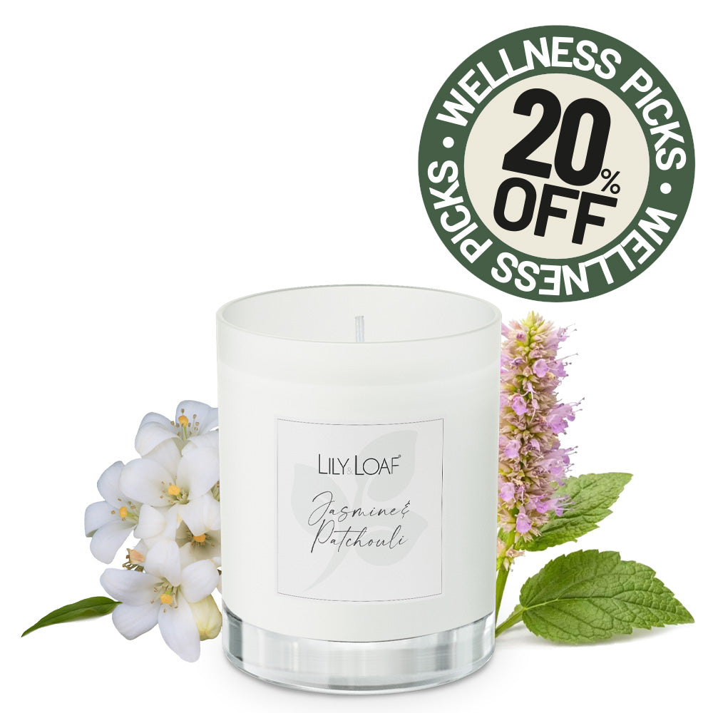 Jasmine & Patchouli Soy Wax Candle