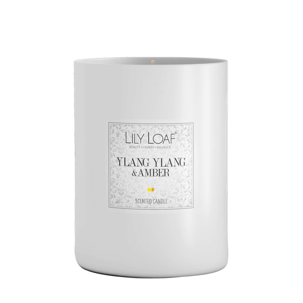 Ylang Ylang & Amber Soy Wax Candle front