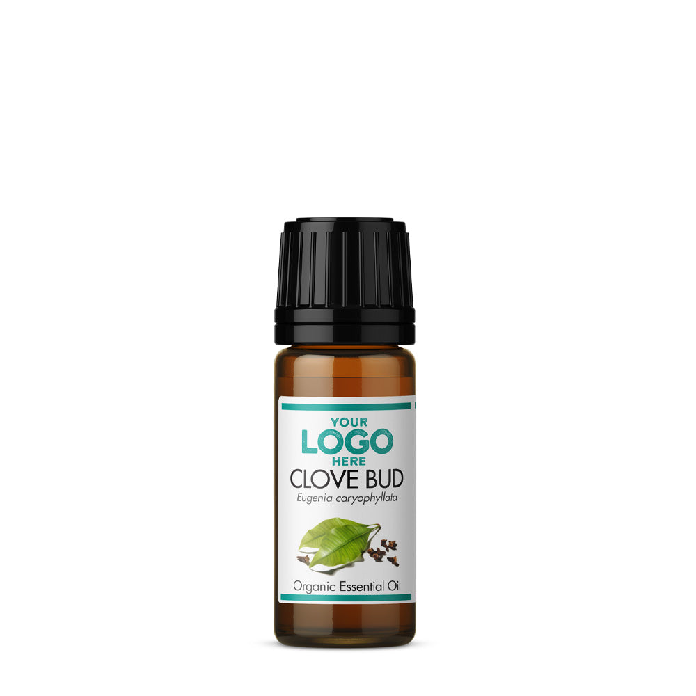 Private Label Clove Bud Organic Essential Oil - Front