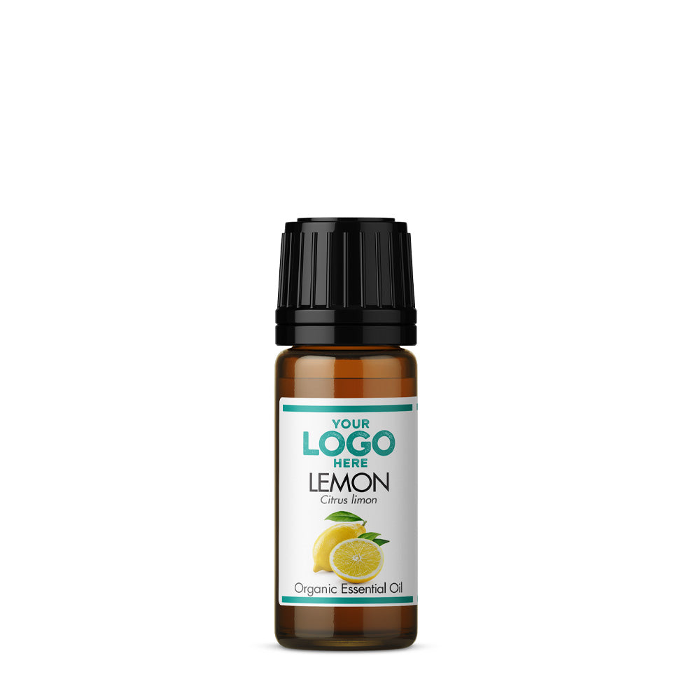 Private Label Lemon Organic Essential Oil - Front